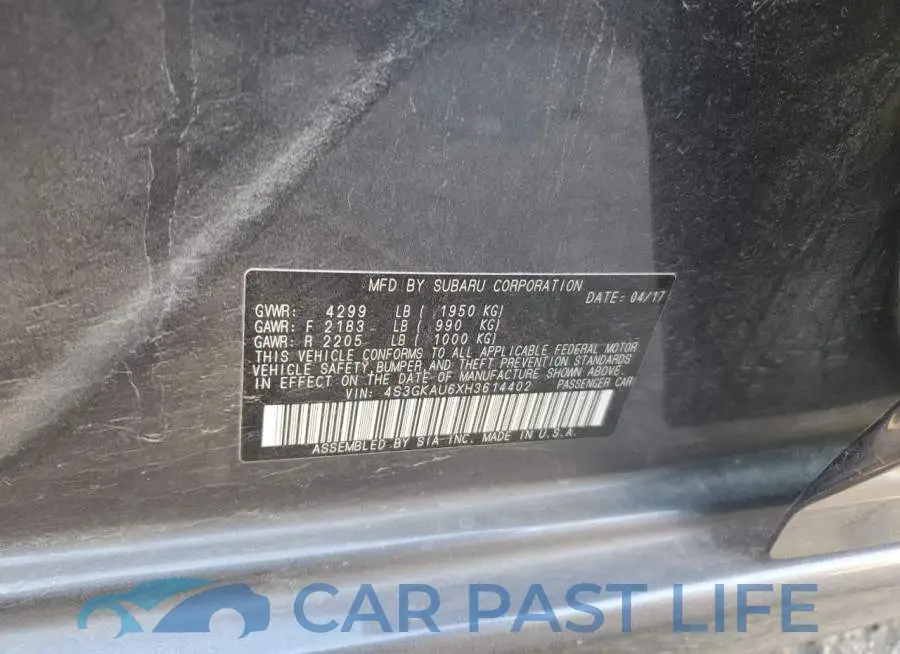 4S3GKAU6XH3614402# 13