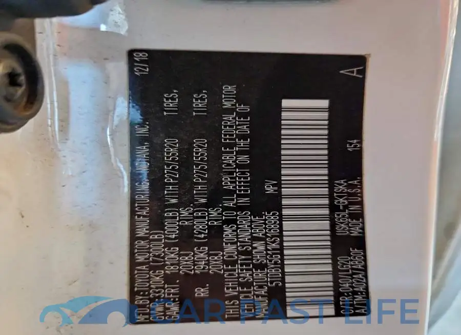 5TDBY5G11KS168985# 13