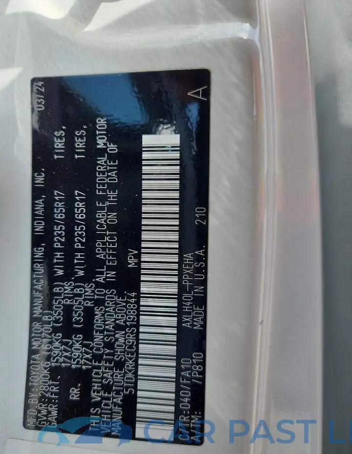 5TDKRKEC9RS198844# 12