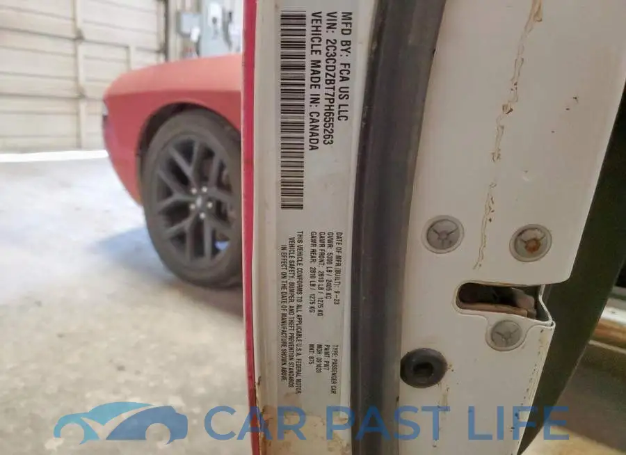 2C3CDZBT7PH655263# 12