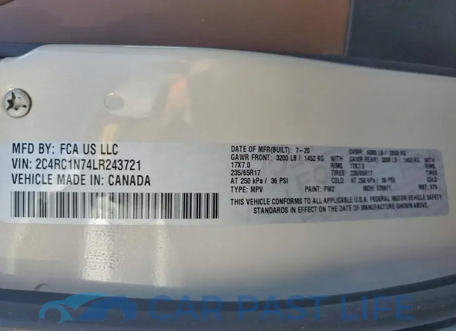 2C4RC1N74LR243721# 13