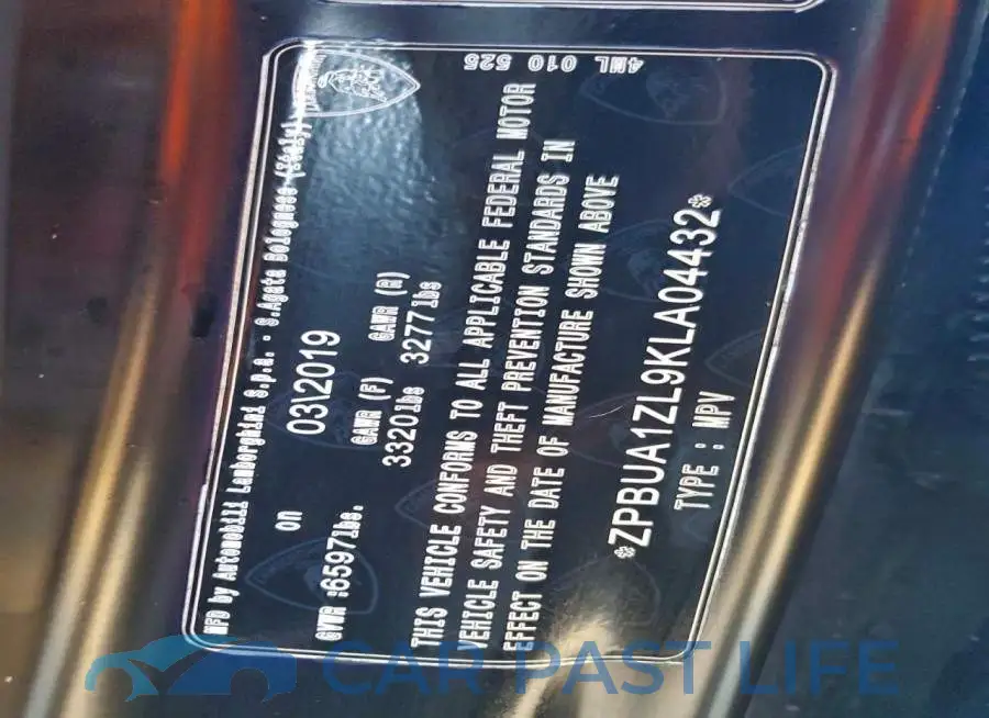 ZPBUA1ZL9KLA04432# 13