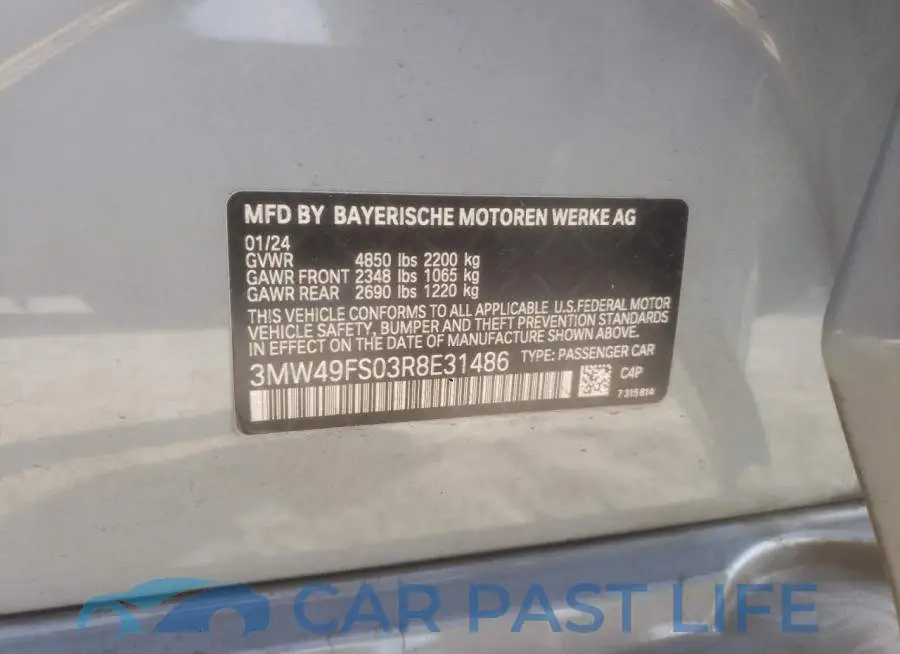 3MW49FS03R8E31486# 13