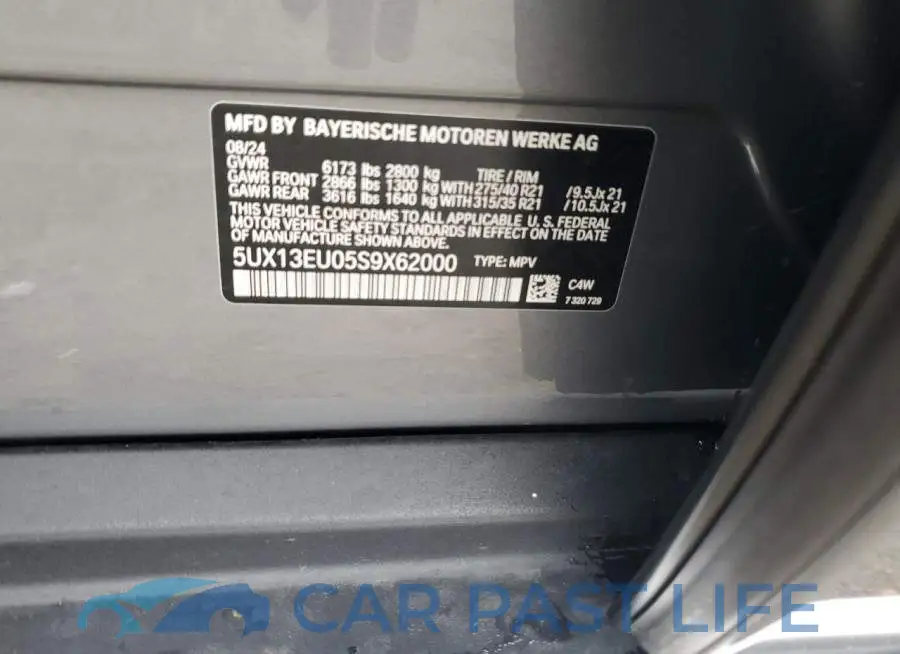 5UX13EU05S9X62000# 13