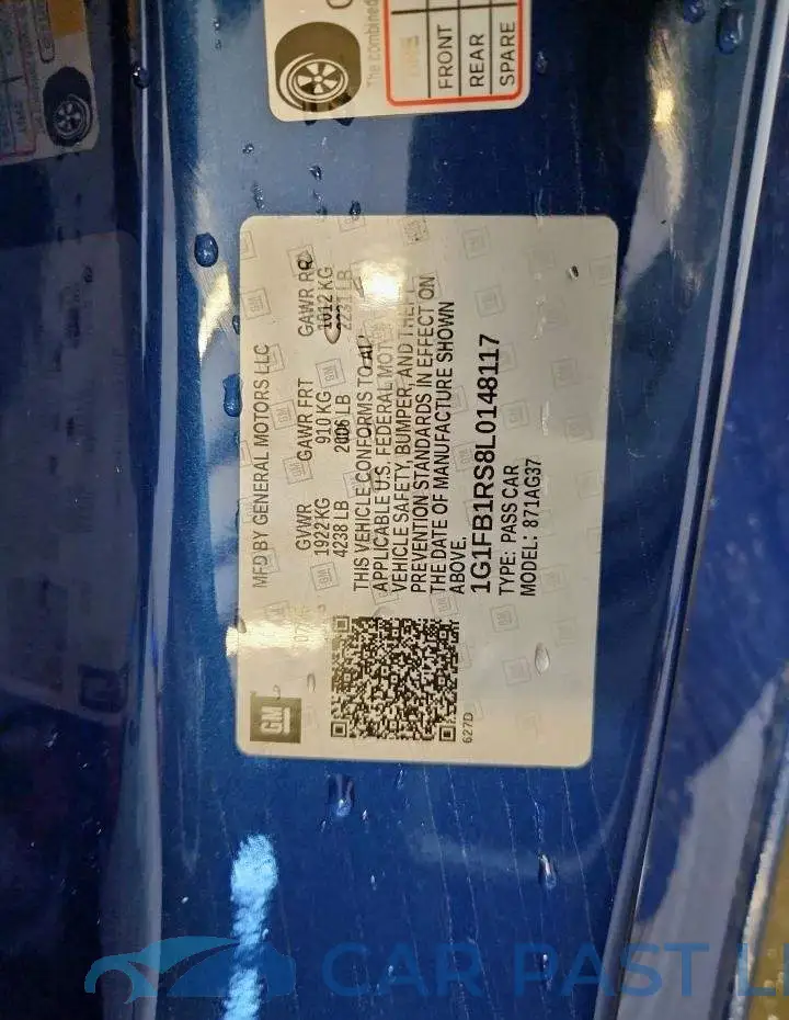 1G1FB1RS8L0148117# 12