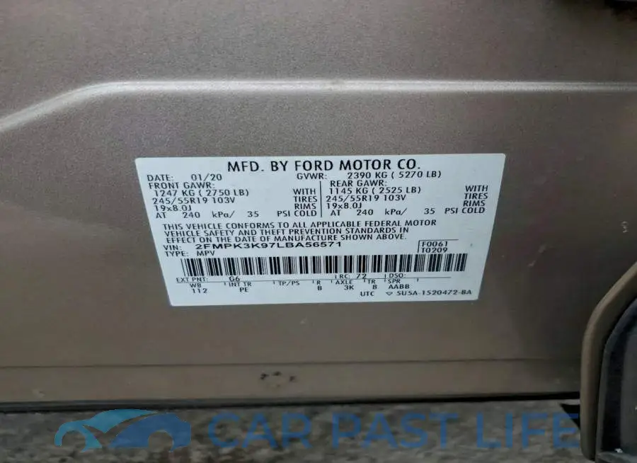 2FMPK3K97LBA56571# 12