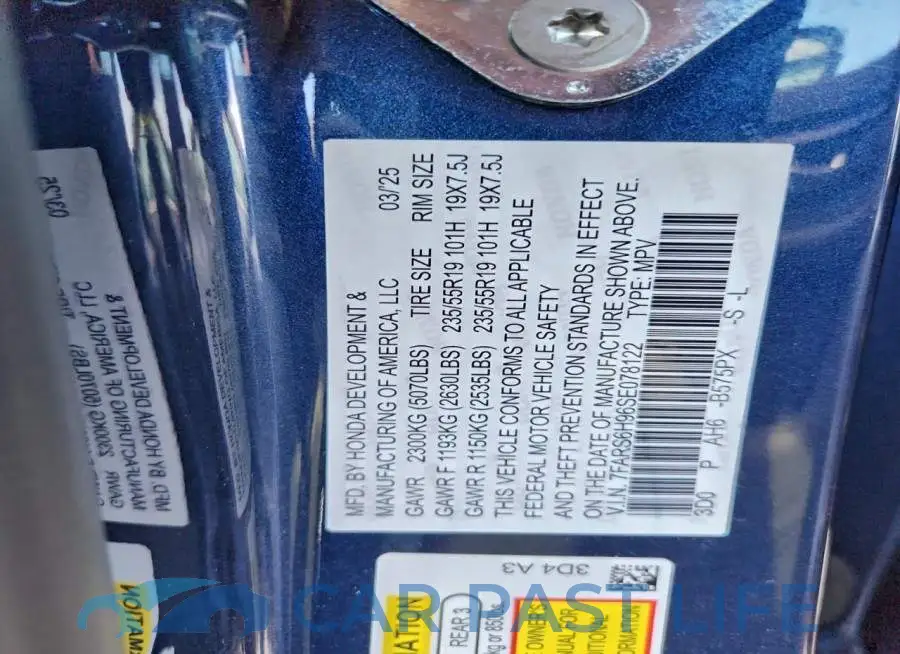 5J6RS6H91TL002599# 13