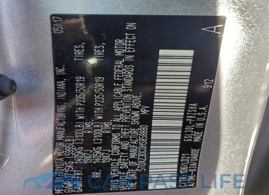5TDXZ3DC0HS858880# 13