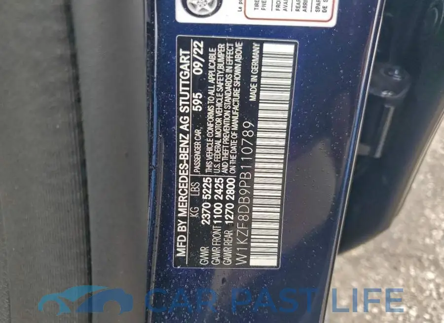 W1KZF8DB9PB110789# 13