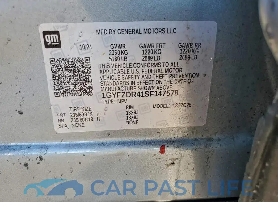 1GYFZDR41SF147578# 14
