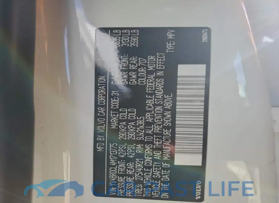 YV4BR0CL4M1713775# 13