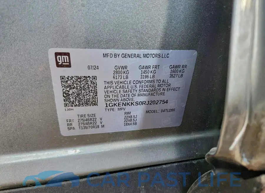 1GKENKKS0RJ202754# 13