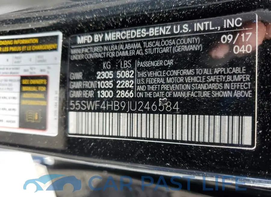 55SWF4HB9JU246584# 12