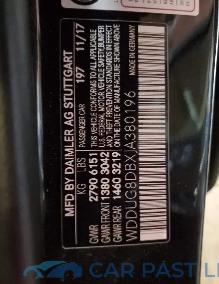 WDDUG8DBXJA380196# 13