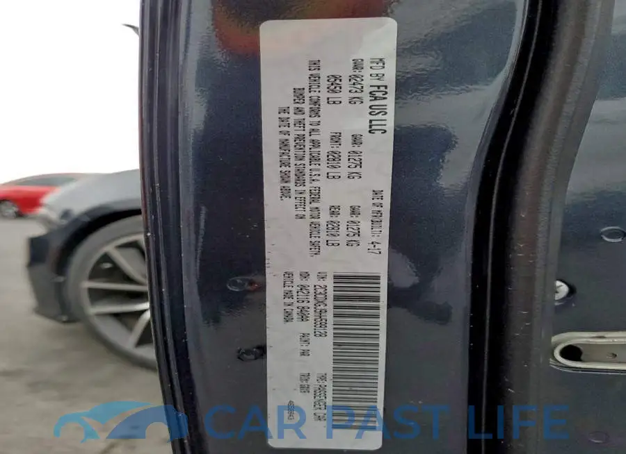 2C3CDXGJ9HH599128# 12