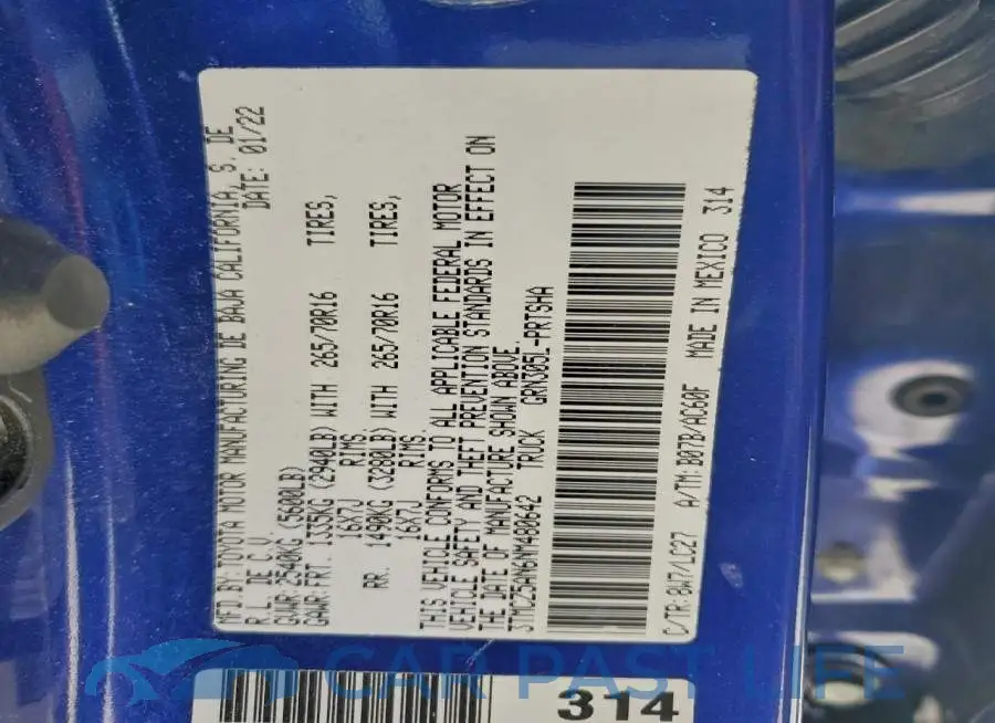 3TMCZ5AN6NM480642# 13