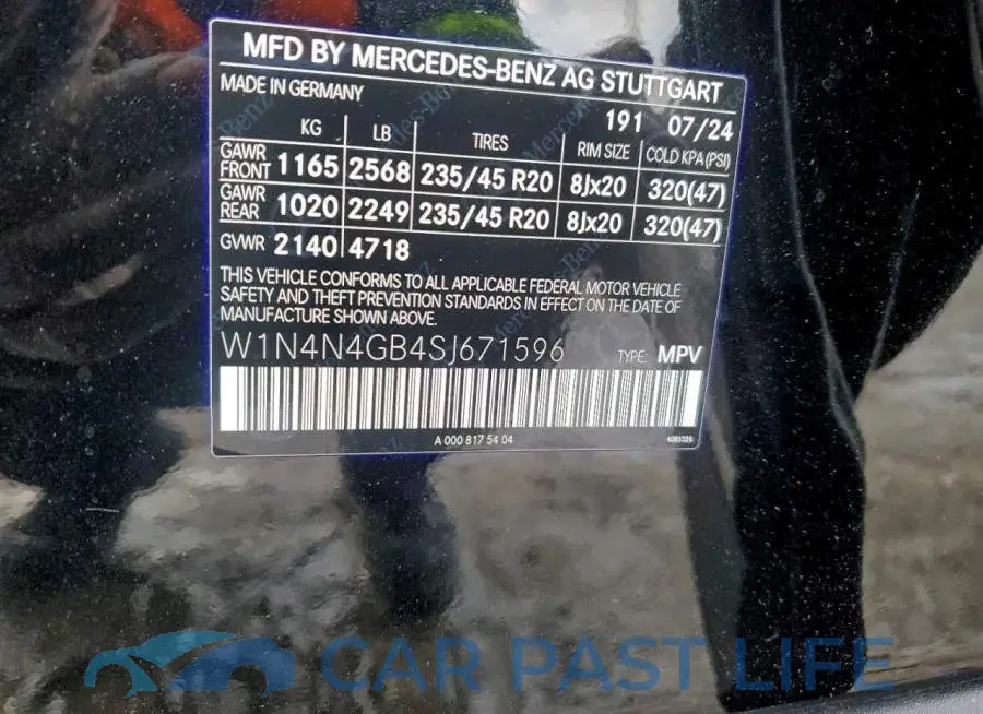 W1N4N4GB4SJ671596# 13