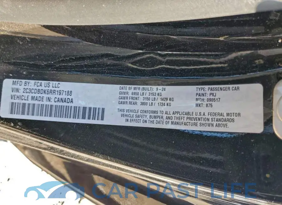 2C3CDBDK6RR197188# 13