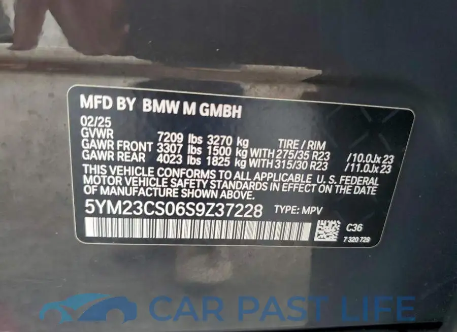 5YM23CS06S9Z37228# 13