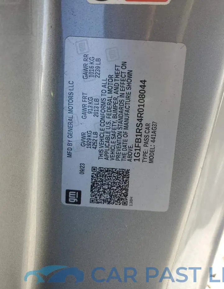 1G1FB1RS4R0108044# 12
