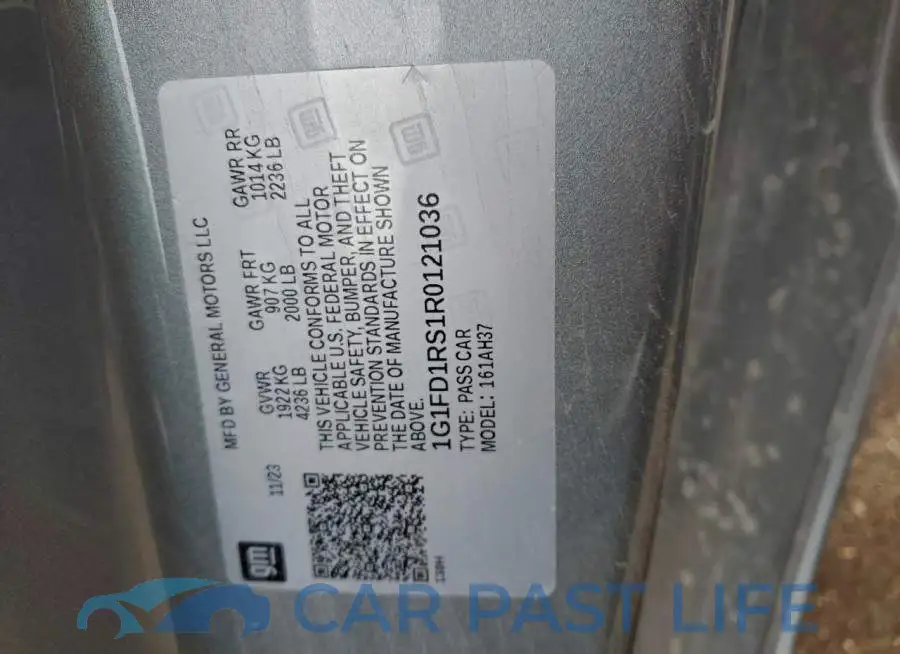 1G1FD1RS1R0121036# 12