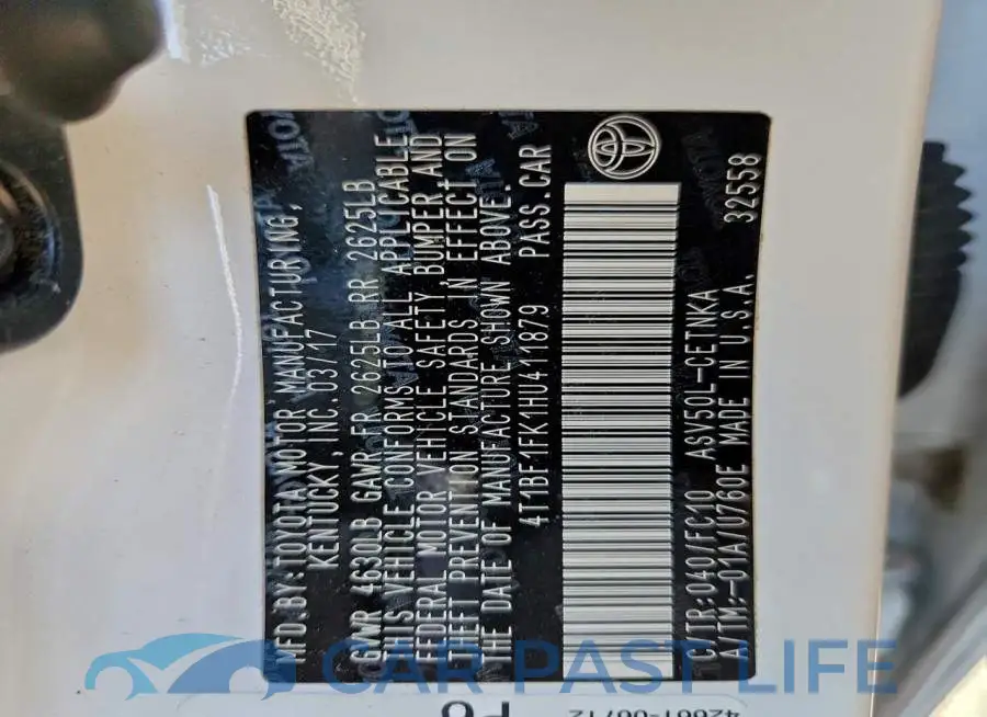 4T1BF1FK1HU411879# 12