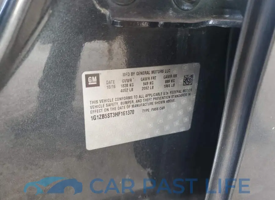 1G1ZB5ST3HF161370# 12