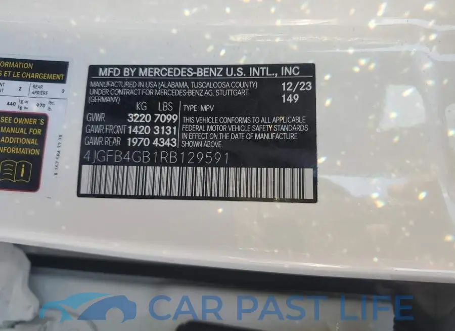 4JGFB4GB1RB129591# 13