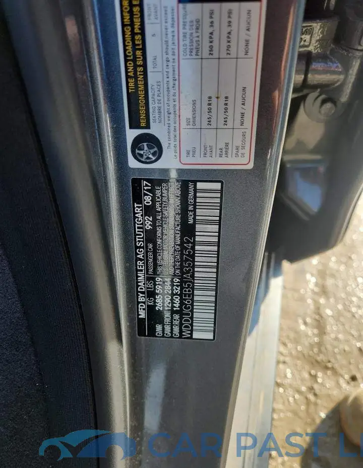 WDDUG6EB5JA357542# 12