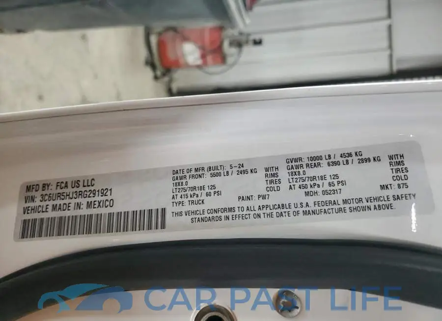 3C6UR5HJ3RG291921# 13