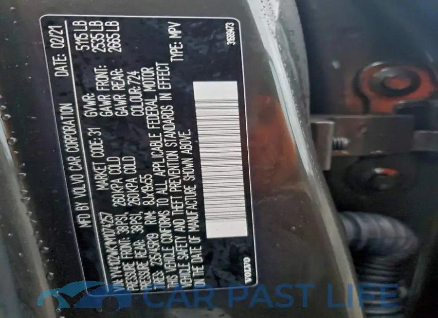 YV4102WK1M1074257# 13