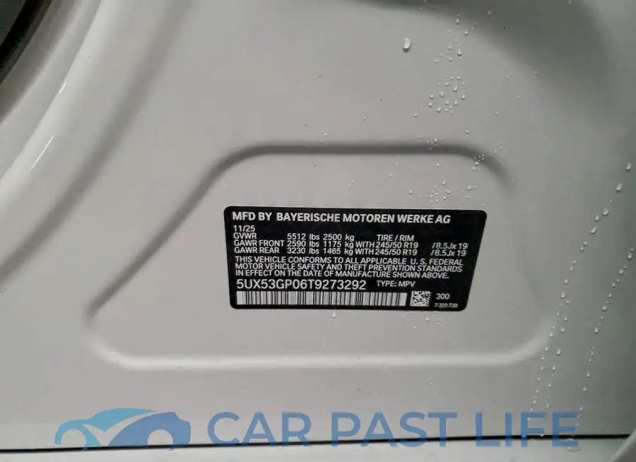5UX53GP06T9273292# 13
