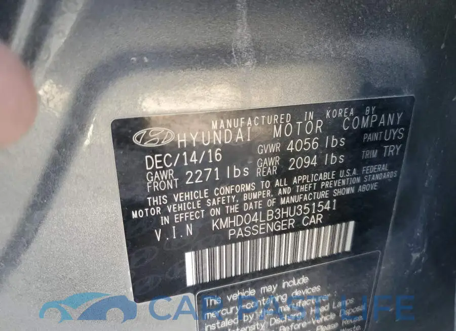 KMHD04LB3HU351541# 13