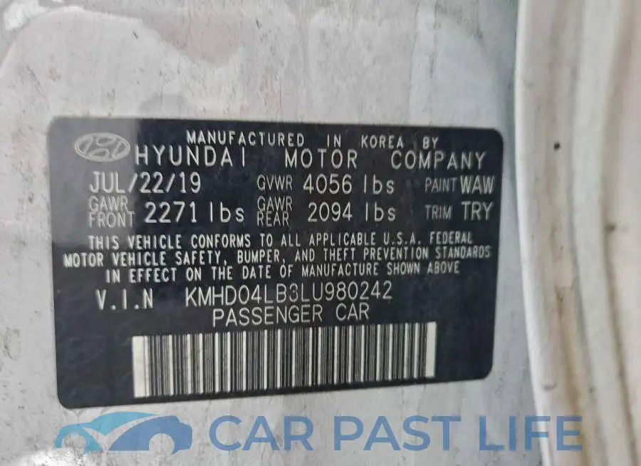 KMHD04LB3LU980242# 12