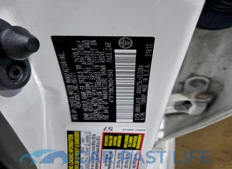 4T1F11BK2MU041946# 12