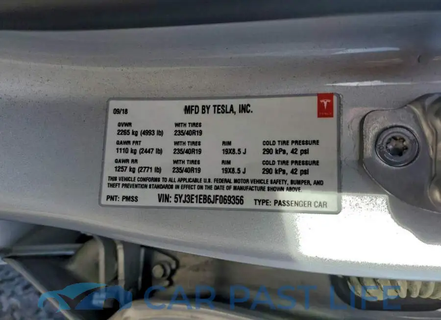 5YJ3E1EB6JF069356# 12
