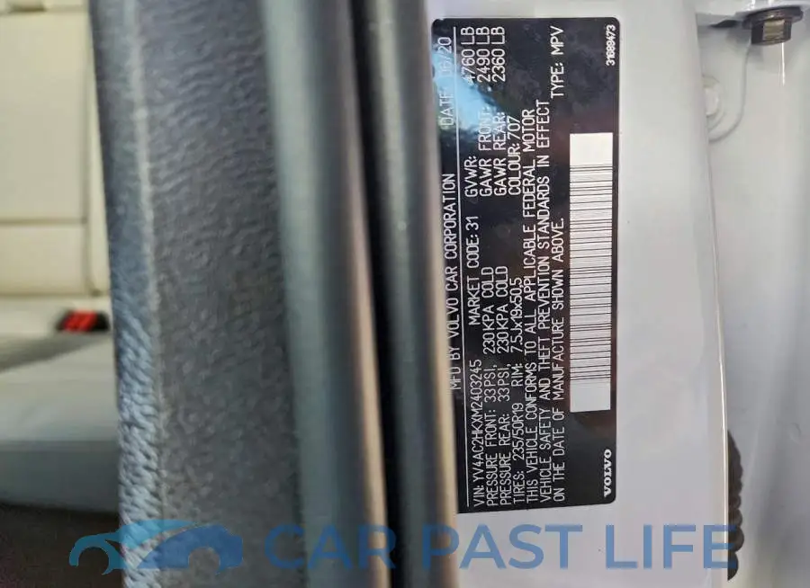YV4AC2HKXM2403245# 13