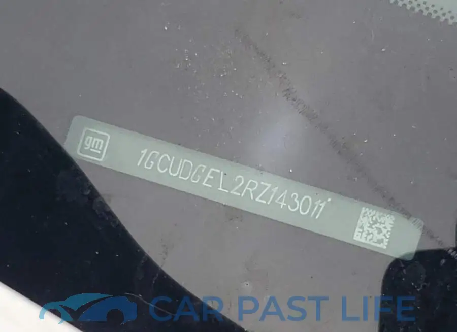 1GCUDGEL2RZ143011# 12