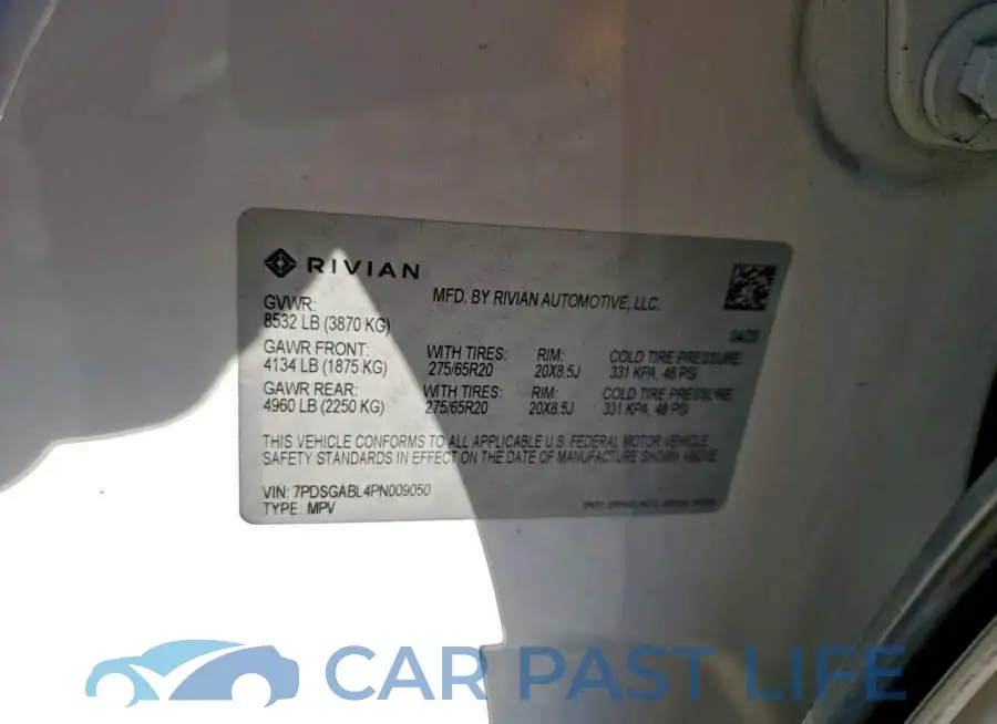 7PDSGABL4PN009050# 13