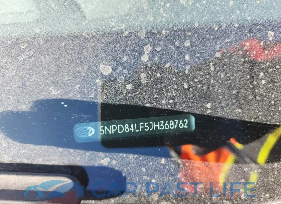 5NPD84LF5JH368762# 12