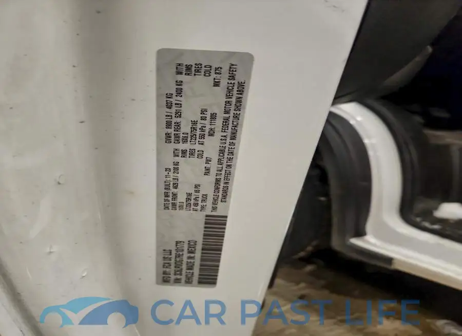 3C6LRVDG7RE101779# 12