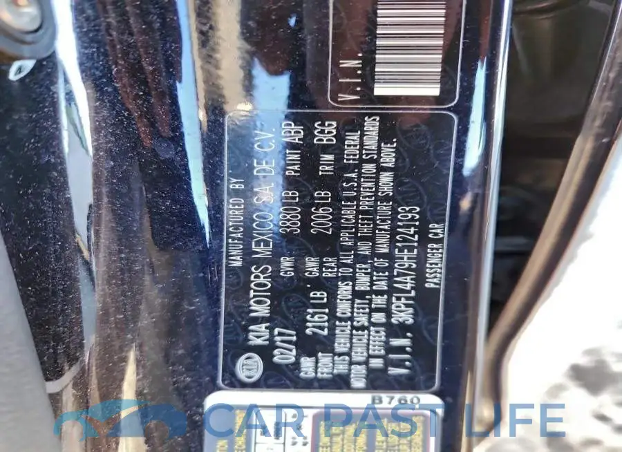 3KPFL4A79HE124193# 12