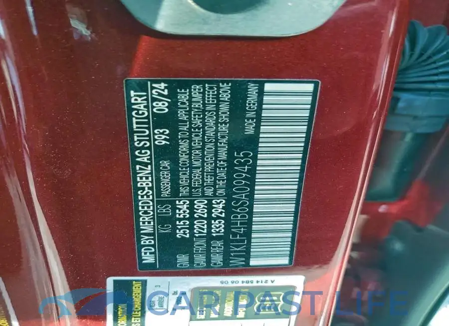W1KLF4HB6SA099435# 12