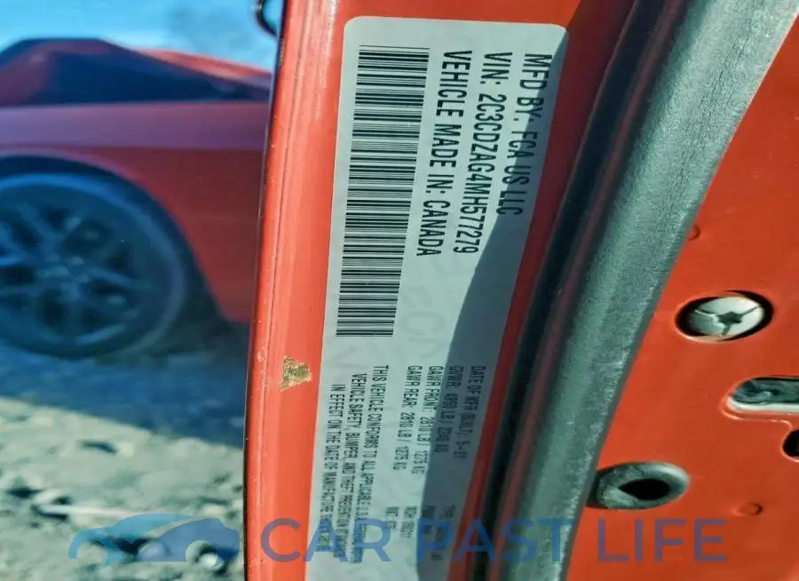 2C3CDZAG4MH577279# 13