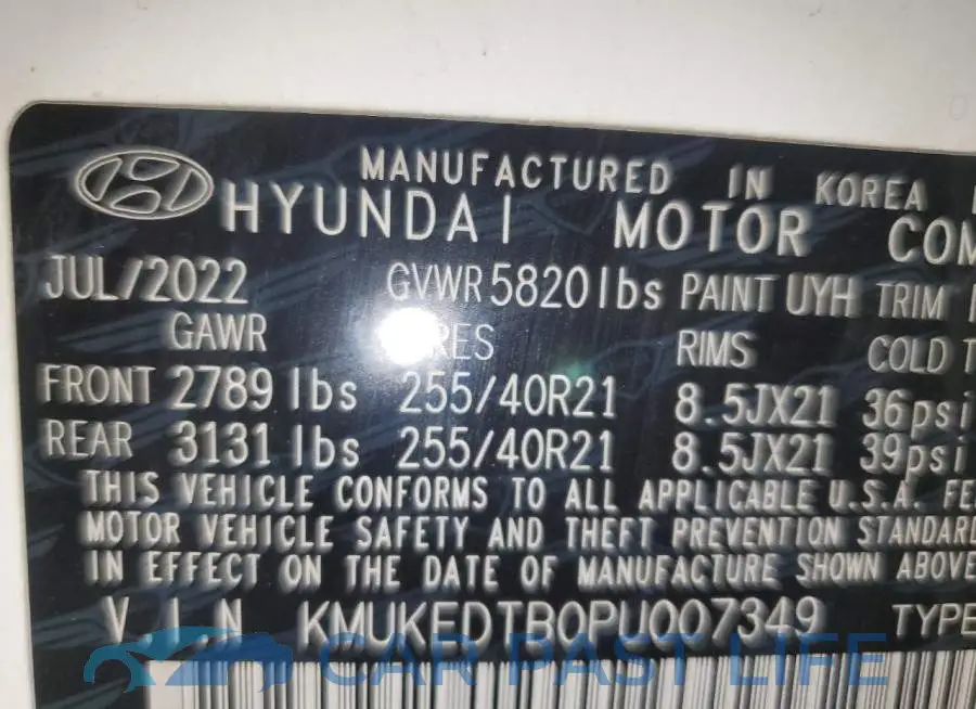KMUKEDTB0PU007349# 14