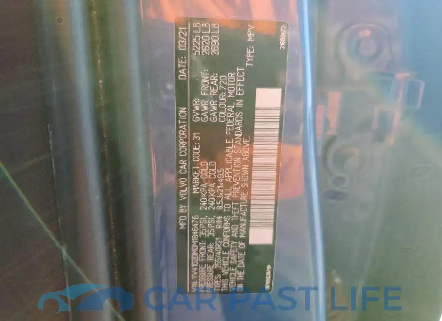 YV4102DM0M1846476# 13