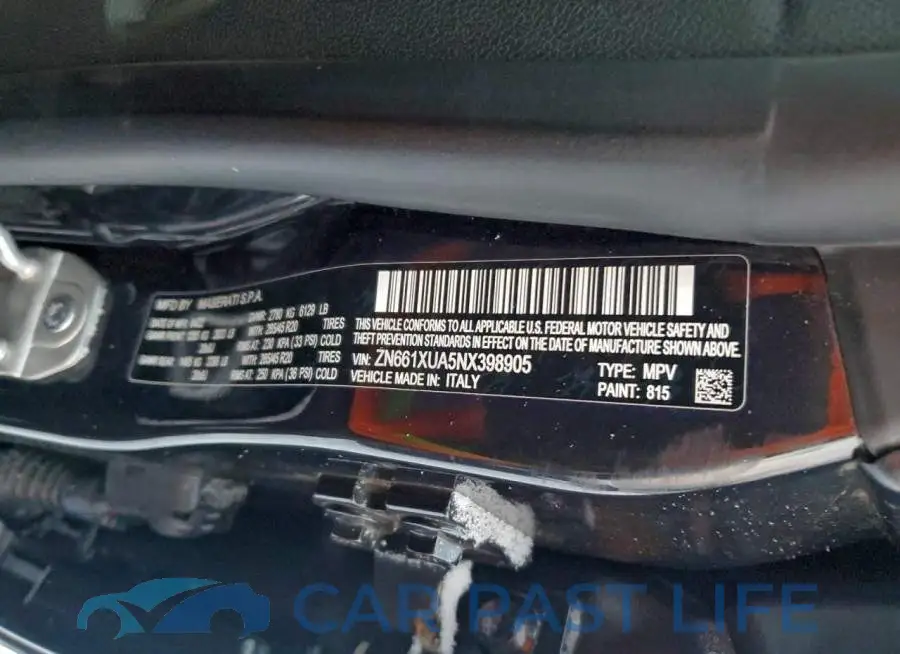 ZN661XUA5NX398905# 14