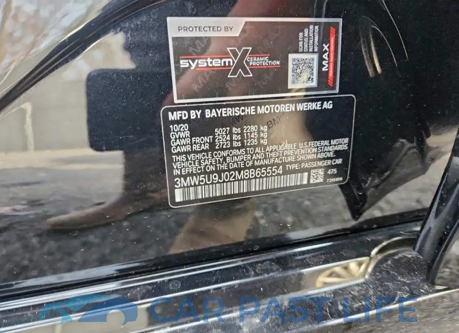 3MW5U9J02M8B65554# 12