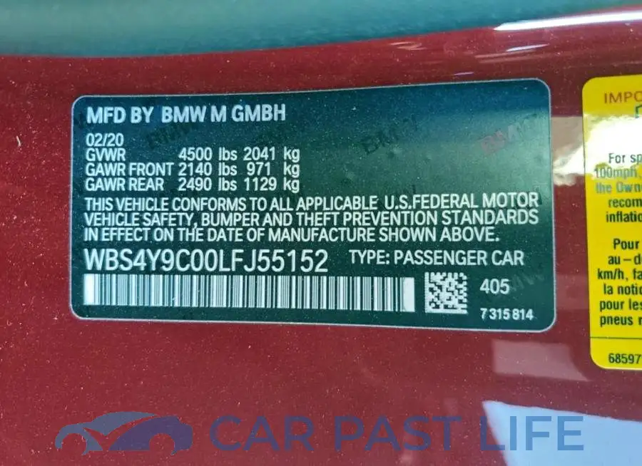 WBS4Y9C00LFJ55152# 13