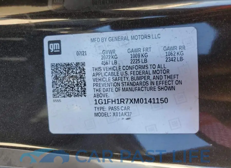 1G1FH1R7XM0141150# 13
